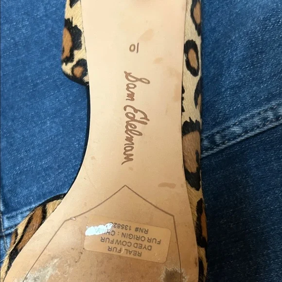 Sam Edelman Leopard Print Flats - Picture 3 of 9